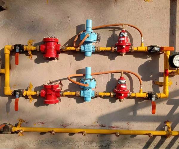 Gas Piping Work
